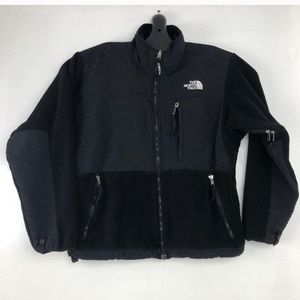 North Face Black Denali Zip Up Jacket